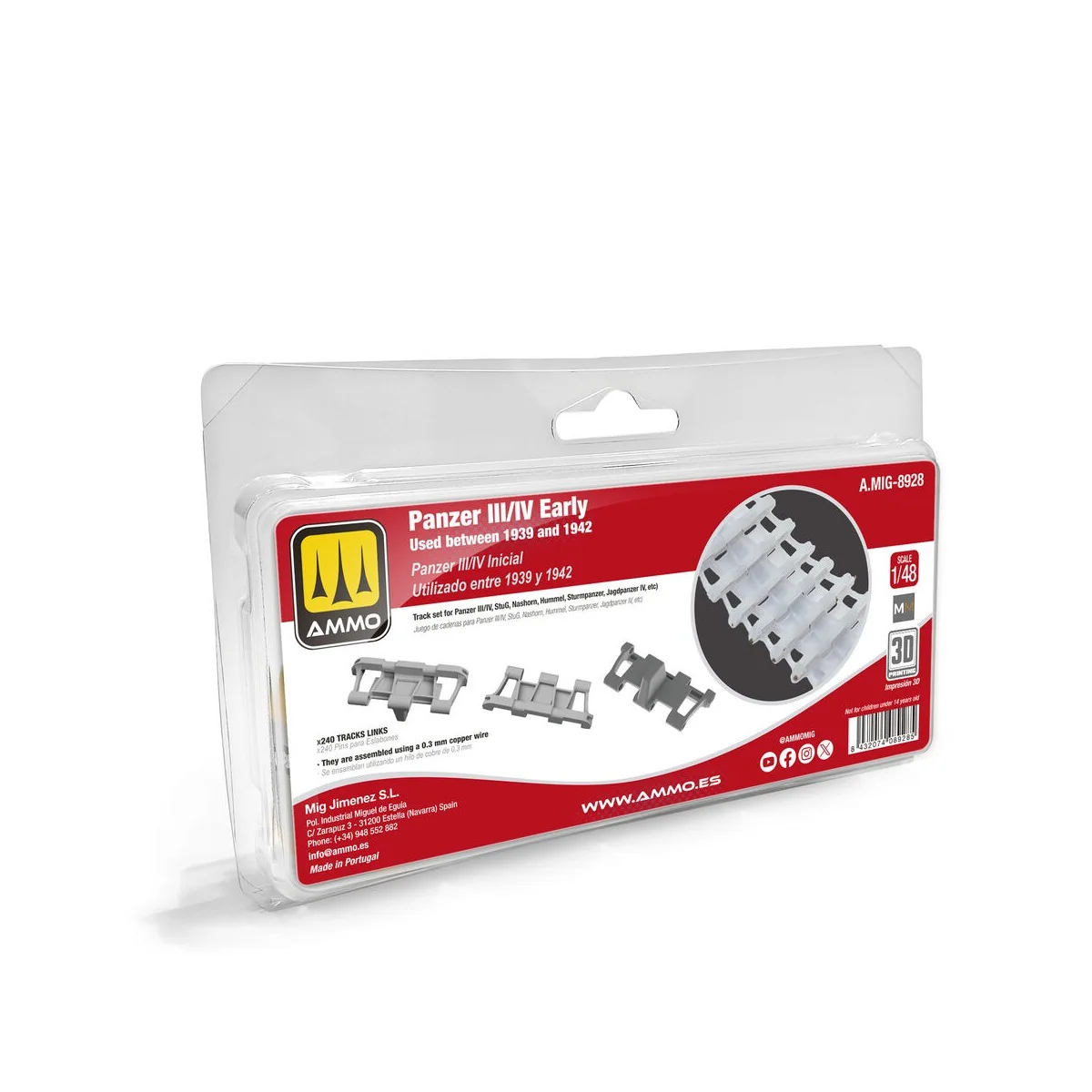 Panzer III/IV Early. Used between 1939 and 1942, 1/48 - AMMO by MIG... Panzer III/IV Early. Used between 1939 and 1942, 1/48 - AMMO by MIG...