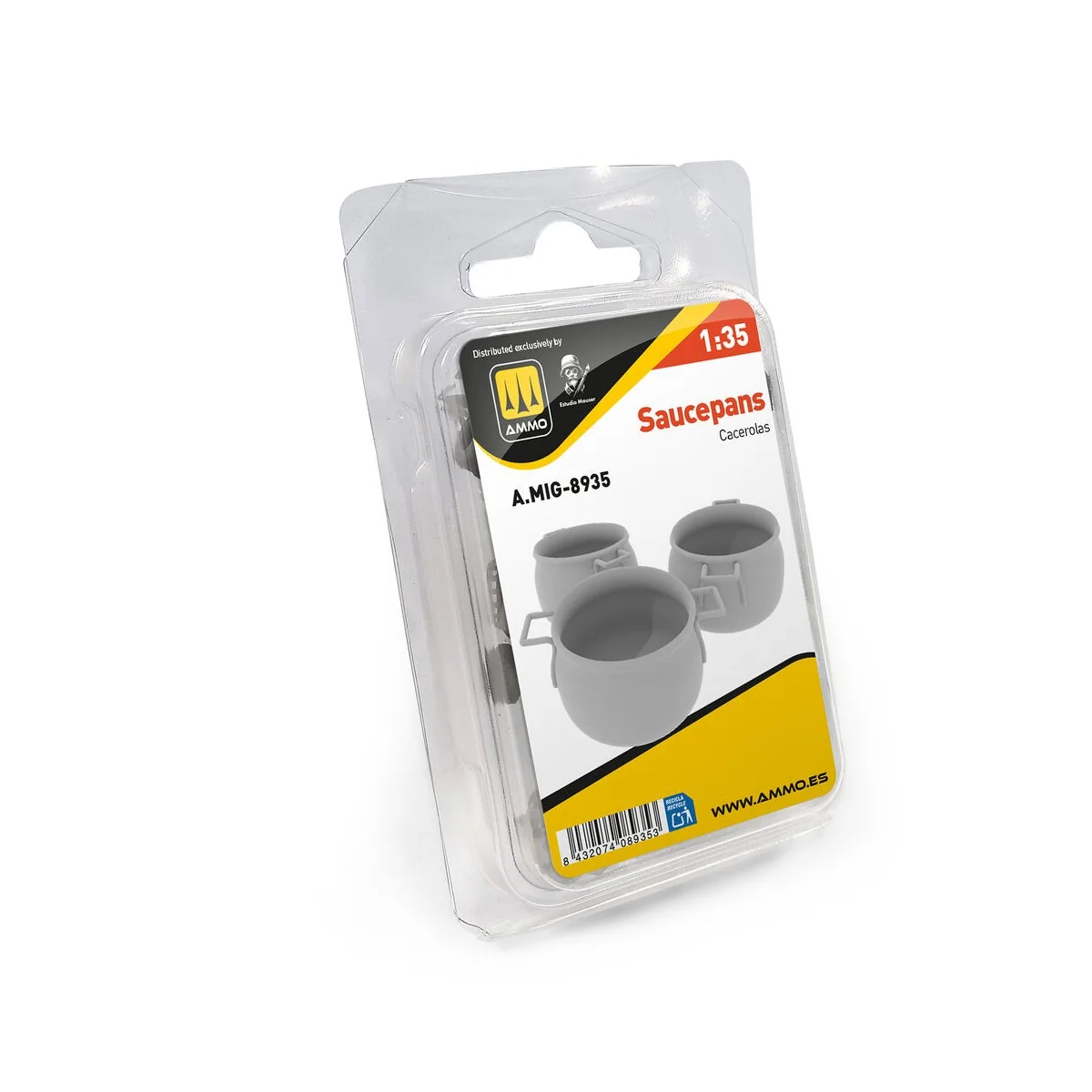 Cookware Vol. 1, 1/35 - AMMO by MIG Jimenez A.MIG-8935 Cookware Vol. 1, 1/35 - AMMO by MIG Jimenez A.MIG-8935