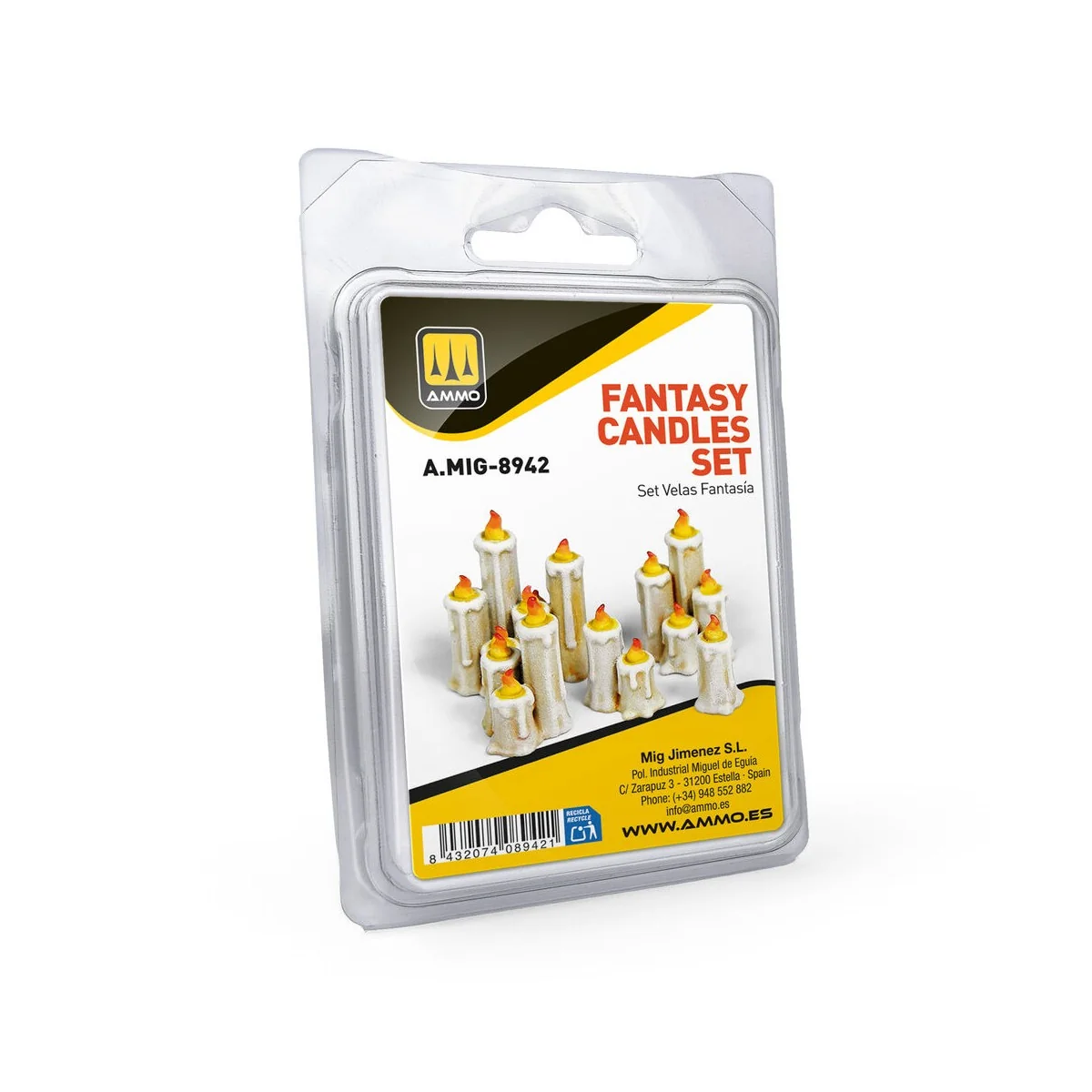 Fantasy Candles Set, 1/35 - AMMO by MIG Jimenez A.MIG-8942 Fantasy Candles Set, 1/35 - AMMO by MIG Jimenez A.MIG-8942