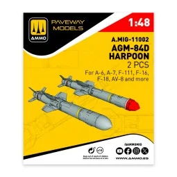 AGM-84D Harpoon (2 pcs), 1/48 - AMMO by MIG Jimenez A.MIG-11002