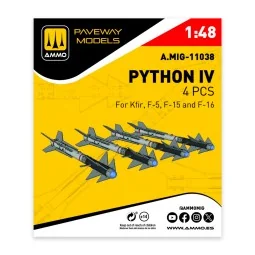 Python IV (4 pcs), 1/48 - AMMO by MIG Jimenez A.MIG-11038