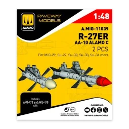 R-27ER - AA-10 Alamo C (2 pcs), 1/48 - AMMO by MIG Jimenez A.MIG-11039