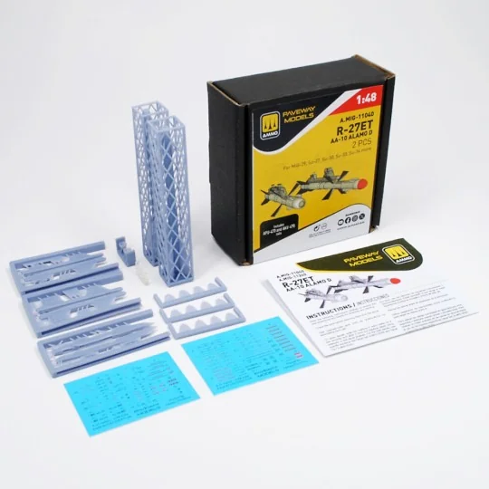 R-27ET - AA-10 Alamo D (2 pcs), 1/48 - AMMO by MIG Jimenez A.MIG-11040