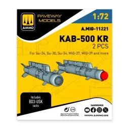 KAB-500 KR (2 pcs), 1/72 - AMMO by MIG Jimenez A.MIG-11221