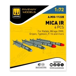MICA IR (4 pcs), 1/72 - AMMO by MIG Jimenez A.MIG-11228