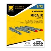 MICA IR (4 pcs), 1/72 - AMMO by MIG Jimenez A.MIG-11228