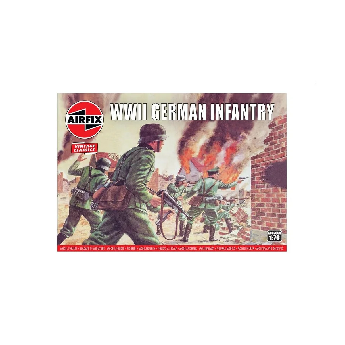 WWII German Infantry, 1/76 - Airfix A00705V