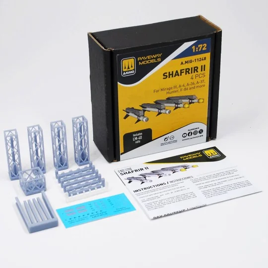 Shafrir II (4 pcs), 1/72 - AMMO by MIG Jimenez A.MIG-11248