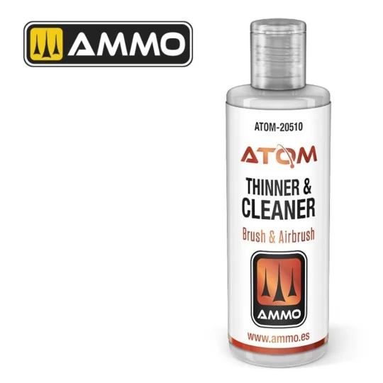 ATOM Thinner and Cleaner 60mL - AMMO by MIG Jimenez ATOM-20510
