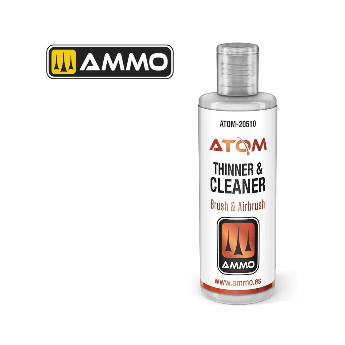 ATOM Thinner and Cleaner 60mL - AMMO by MIG Jimenez ATOM-20510