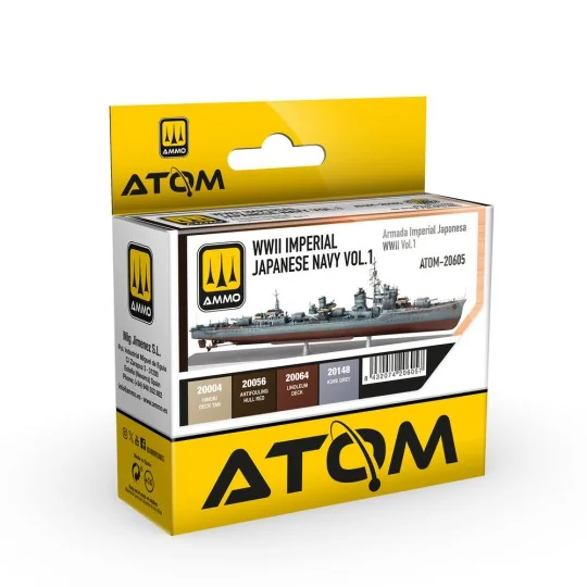 ATOM WWII Imperial Japanese Navy Vol.1 Set - AMMO by MIG Jimenez AT...