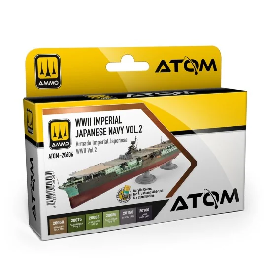 ATOM WWII Imperial Japanese Navy Vol.2 Set - AMMO by MIG Jimenez AT...