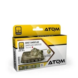 ATOM Soviet Camouflage 1935-45 Set - AMMO by MIG Jimenez ATOM-20715