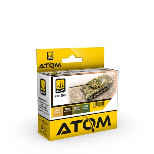 ATOM Modern Syria Camouflage Colors Set - AMMO by MIG Jimenez ATOM-...