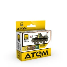 ATOM Early WWII Japanese Army Colors Set - AMMO by MIG Jimenez ATOM...