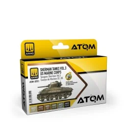 ATOM Sherman Tanks Vol 3 WWII US Marine Corps Set - AMMO by MIG Jim...