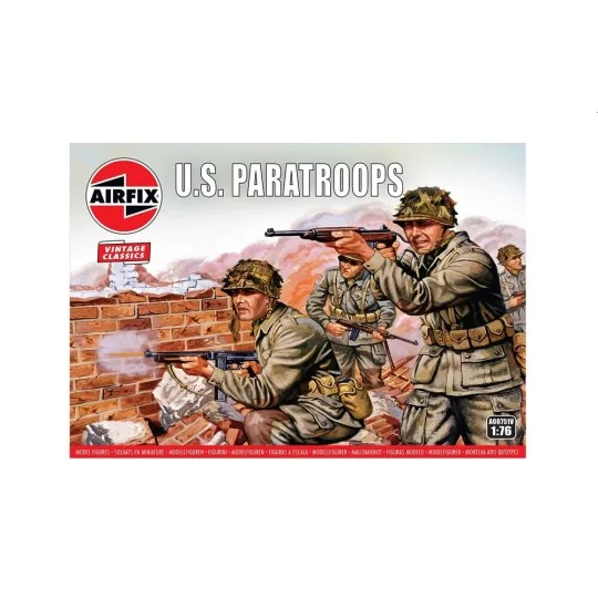 US Paratroops, 1/76 - Airfix A00751V US Paratroops, 1/76 - Airfix A00751V