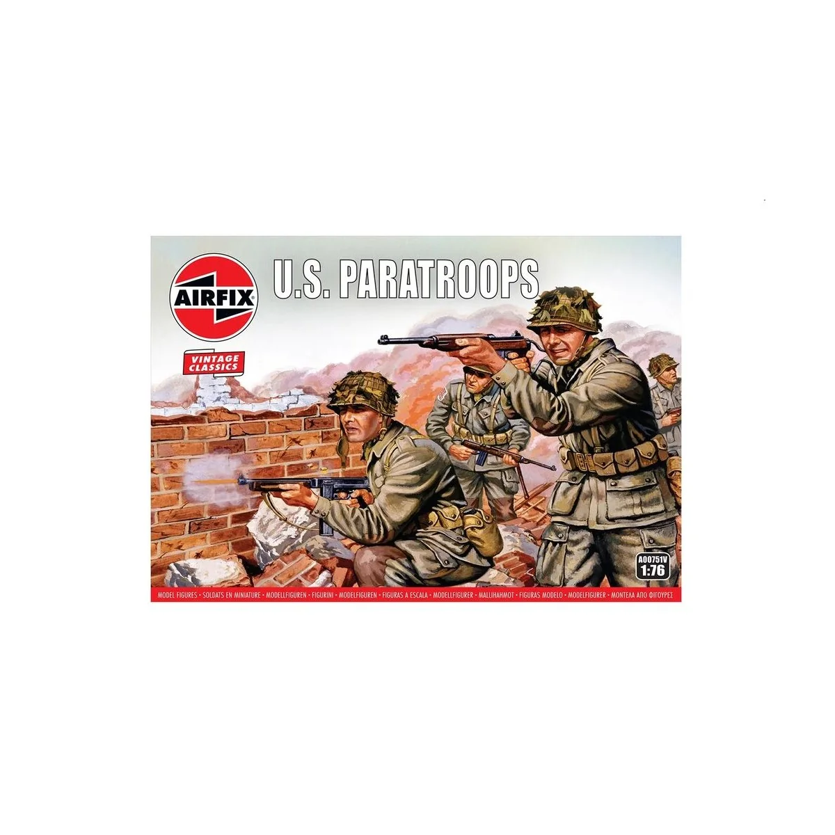 US Paratroops, 1/76 - Airfix A00751V US Paratroops, 1/76 - Airfix A00751V
