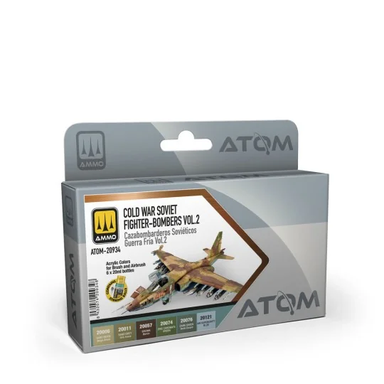 ATOM Cold War Soviet Fighter-Bombers Vol 2 Set - AMMO by MIG Jimene... ATOM Cold War Soviet Fighter-Bombers Vol 2 Set - AMMO by MIG Jimene...
