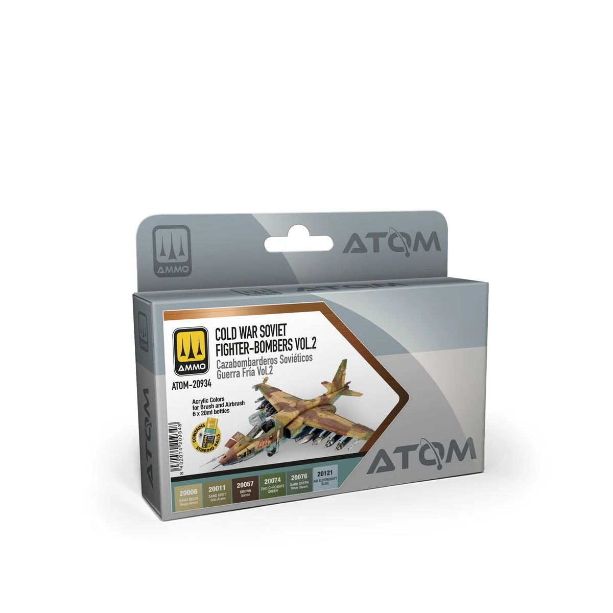 ATOM Cold War Soviet Fighter-Bombers Vol 2 Set - AMMO by MIG Jimene... ATOM Cold War Soviet Fighter-Bombers Vol 2 Set - AMMO by MIG Jimene...