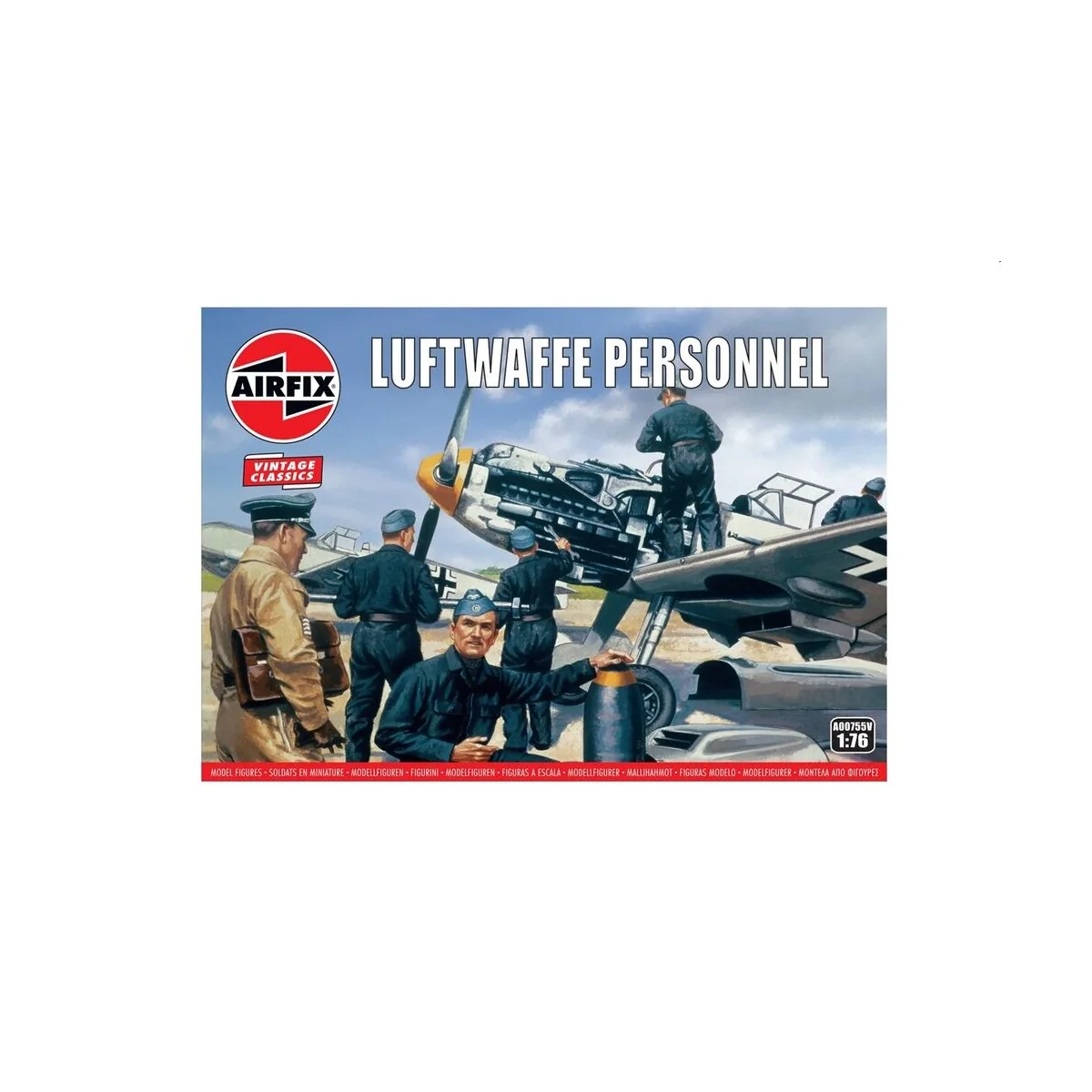 Luftwaffe Personnel, 1/76 - Airfix A00755V Luftwaffe Personnel, 1/76 - Airfix A00755V