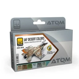ATOM IAF Desert Colors Set - AMMO by MIG Jimenez ATOM-20938