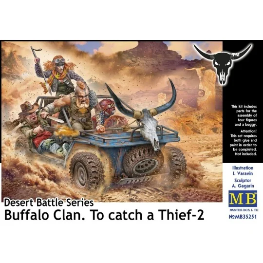 Desert Battle Series. Buffalo Clan. To catch a Thief-2, 1/35 - Mast...