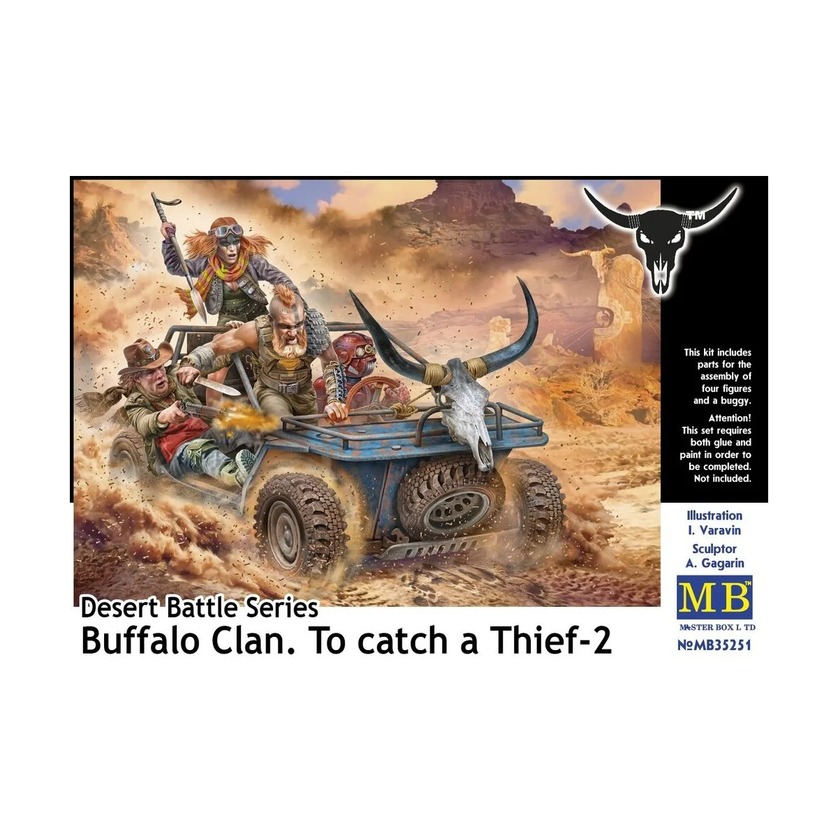 Desert Battle Series. Buffalo Clan. To catch a Thief-2, 1/35 - Mast...