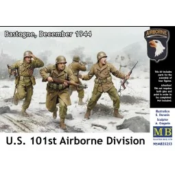 U.S. 101st Airborne Division. Bastogne, December 1944, 1/35 - Maste...