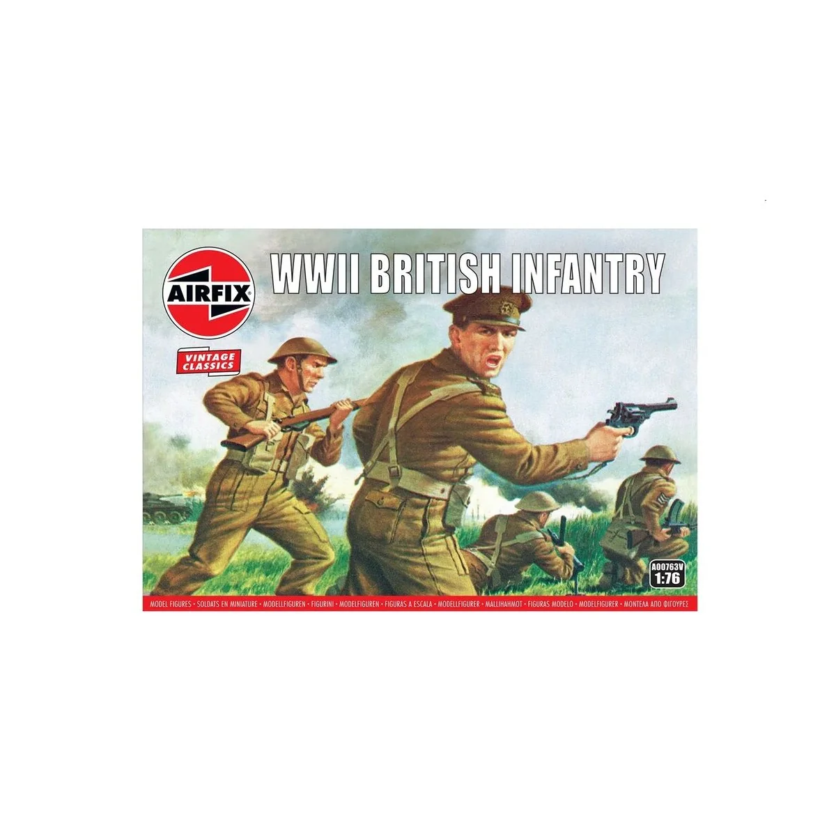 WWII British Infantry, 1/76 - Airfix A00763V WWII British Infantry, 1/76 - Airfix A00763V
