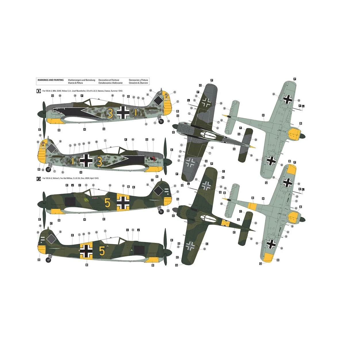 Focke-Wulf Fw 190 A-5, 1/32 - Hobby 2000 H2K32016 Focke-Wulf Fw 190 A-5, 1/32 - Hobby 2000 H2K32016
