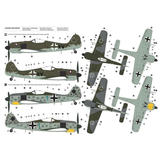Focke-Wulf Fw 190 A-5/A-6 Nachtjager, 1/32 - Hobby 2000 H2K32017