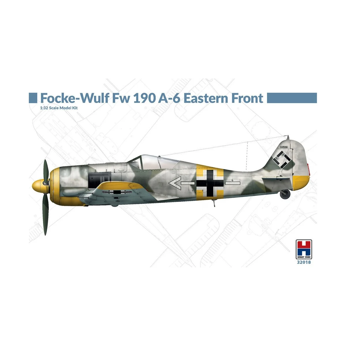 Focke-Wulf Fw 190 A-6 Eastern Front, 1/32 - Hobby 2000 H2K32018 Focke-Wulf Fw 190 A-6 Eastern Front, 1/32 - Hobby 2000 H2K32018