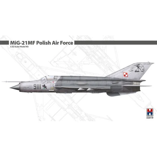 MiG-21MF Polish Air Force, 1/32 - Hobby 2000 H2K32019