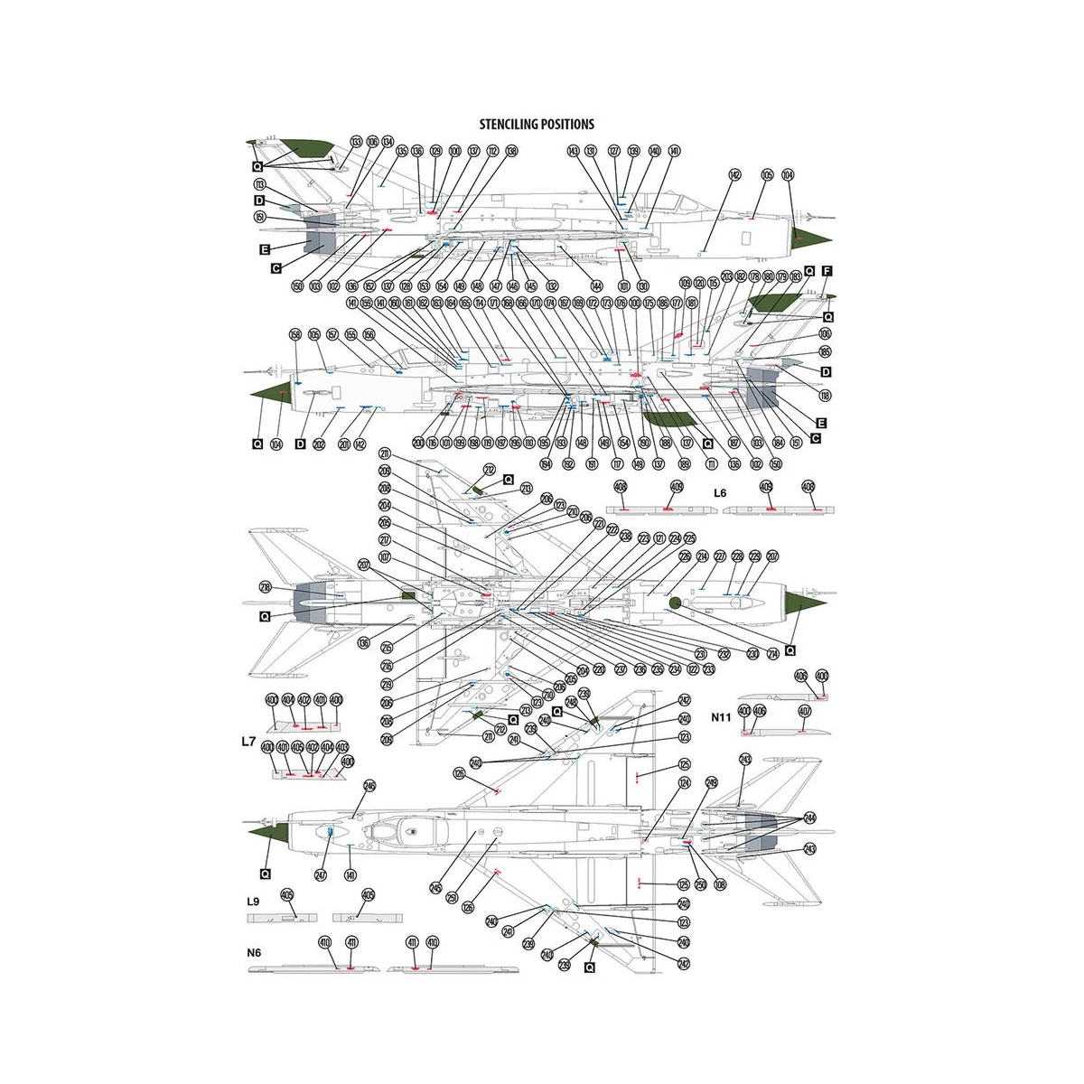 MiG-21MF Polish Air Force, 1/32 - Hobby 2000 H2K32019