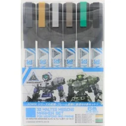 Mr Hobby -Gunze 30 MINUTES MISSIONS Weapons & Frame Marker Set - Mr...