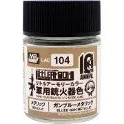 Mr Hobby -Gunze Little Armory Color (18ml) 10th Anniv. BLUED GUN ME...