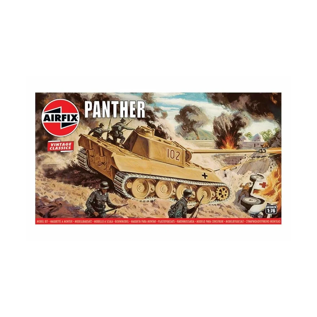 Panther Tank, Vintage Classics - Airfix A01302V