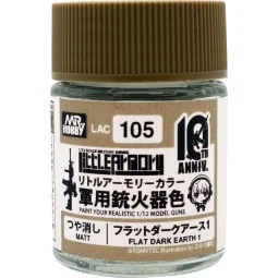 Mr Hobby -Gunze Little Armory Color (18ml) 10th Anniv FLAT DARK EAR...