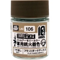 Mr Hobby -Gunze Little Armory Color (18ml) 10th Anniv.FLAT DARK EAR...