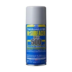 Mr Hobby -Gunze Mr. Surfacer 500 Spray Gray (170 ml) - Mr Hobby - G...