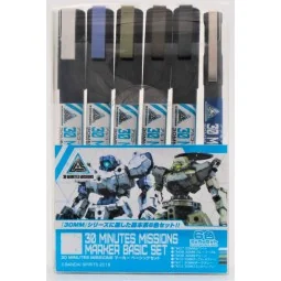 Mr Hobby -Gunze 30 MINUTES MISSIONS Marker Basic Set - Mr Hobby - G...