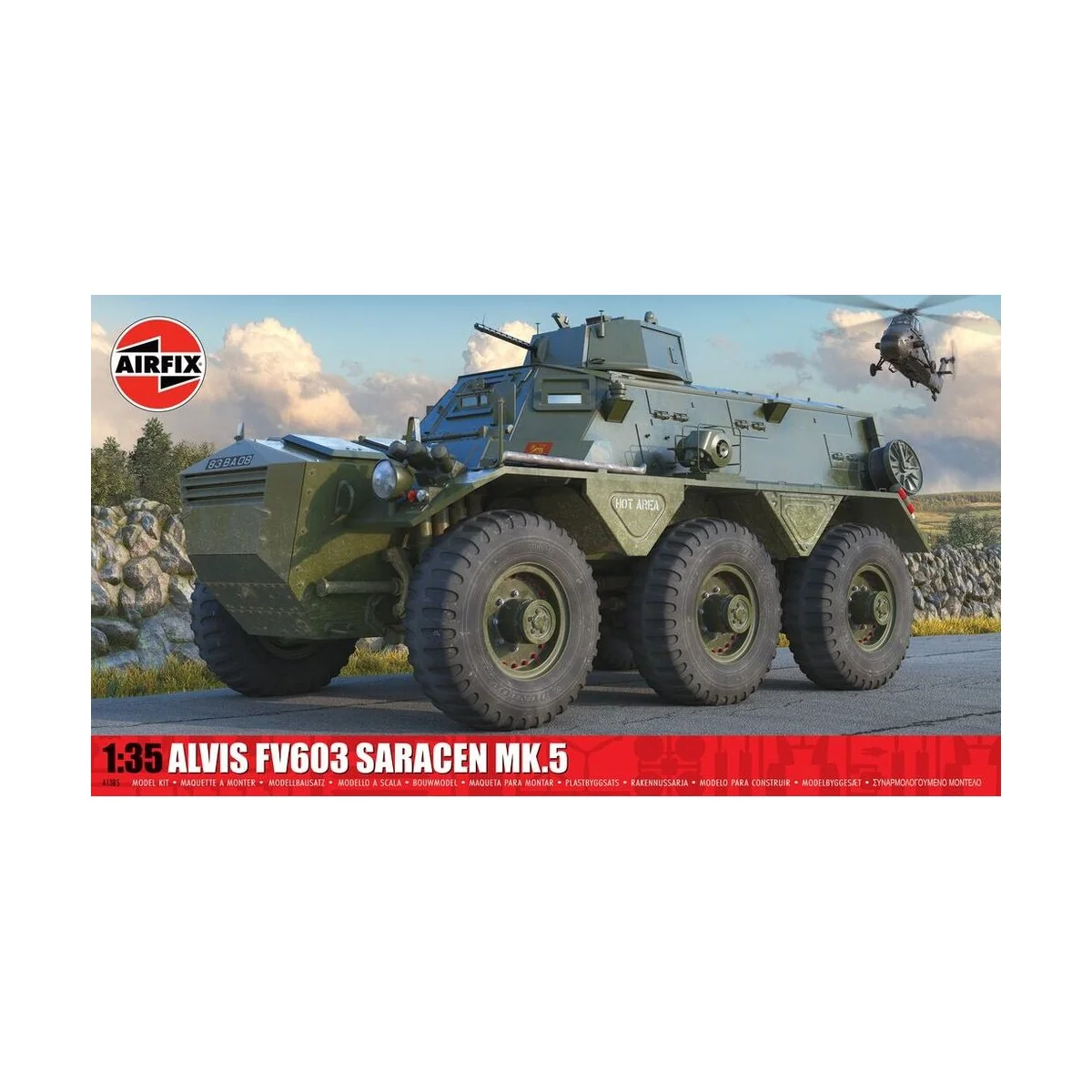 Alvis Saracen Mk.5, 1/35 - Airfix A1385
