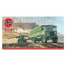 AEC Matador & 5.5inch Gun,Vintage Classics - Airfix A01314V