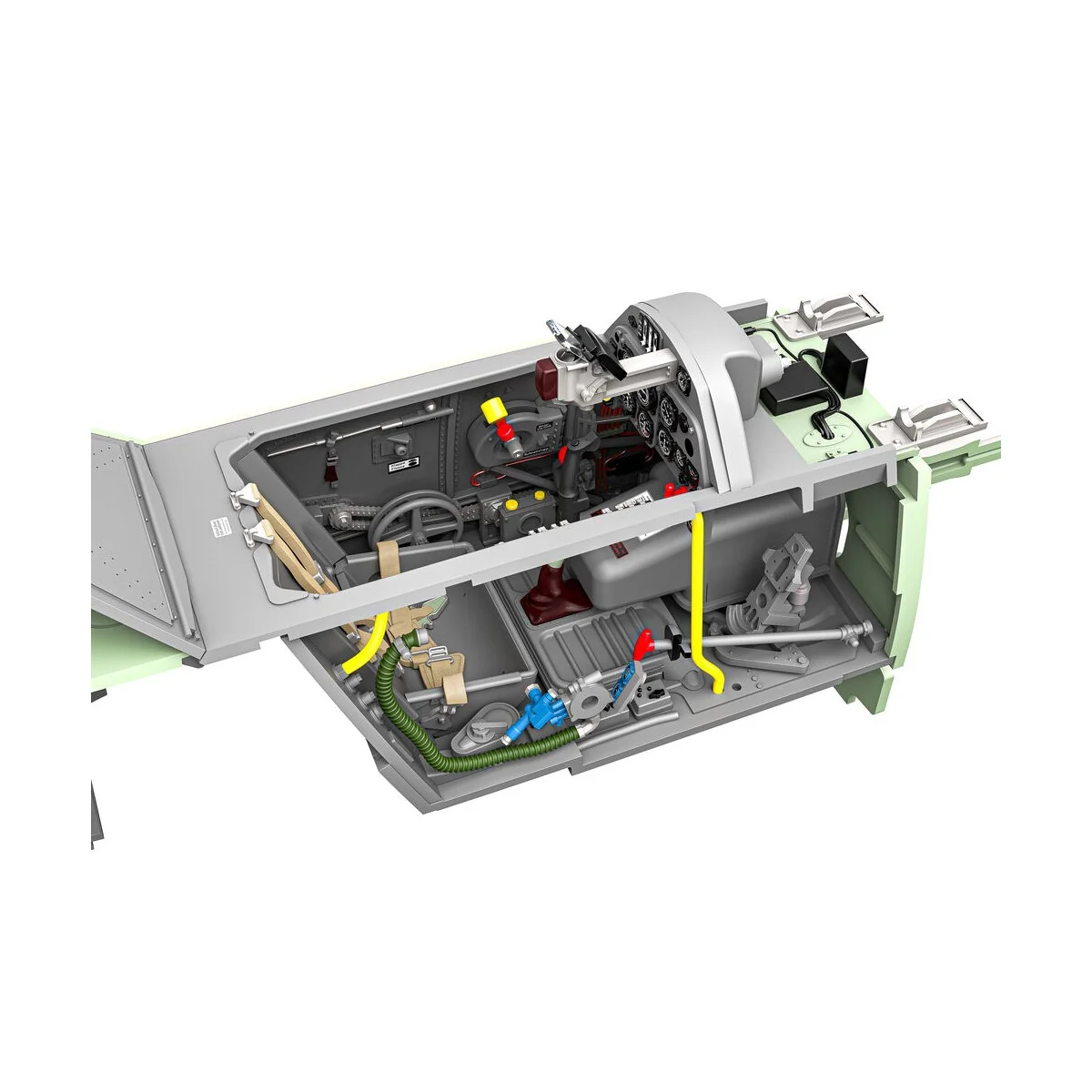 Messerschmitt Bf109G-5/G-6, 1/24 - Airfix A17003