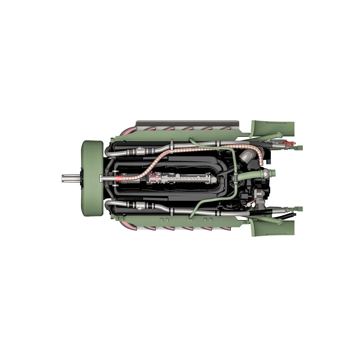 Messerschmitt Bf109G-5/G-6, 1/24 - Airfix A17003