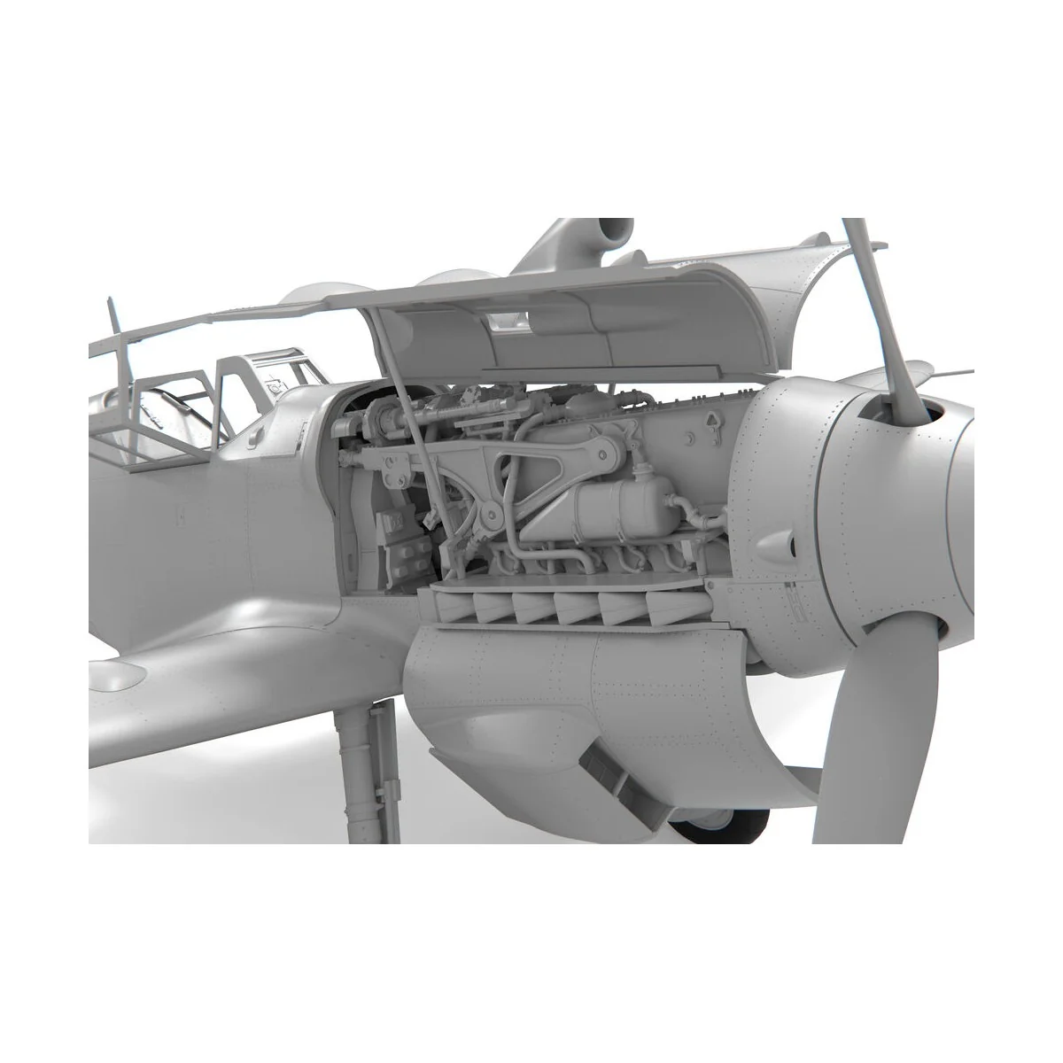 Messerschmitt Bf109G-5/G-6, 1/24 - Airfix A17003