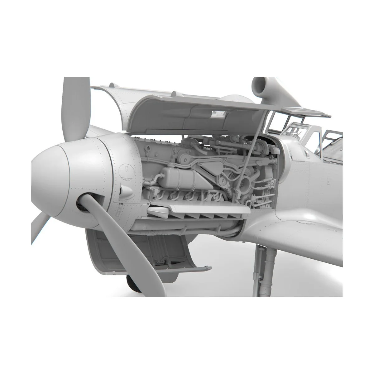 Messerschmitt Bf109G-5/G-6, 1/24 - Airfix A17003