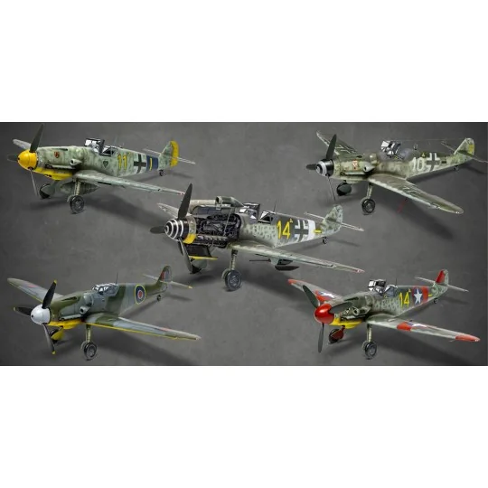 Messerschmitt Bf109G-5/G-6, 1/24 - Airfix A17003