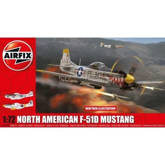 North American F-51D Mustang - Airfix A02047A